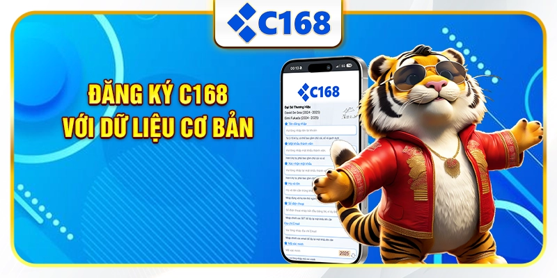 Đăng ký C168 với dữ liệu cơ bản