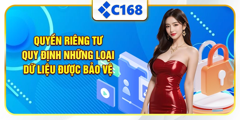 Quyền riêng tư quy định những loại dữ liệu được bảo vệ